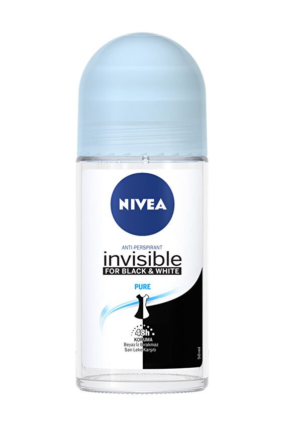 Nivea Roll-On Invisible BlackWhite Pure 50 ml