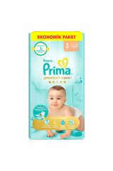 Prima Premium Care Eko (3) Midi 6-10 kg 52 Adet Bebek Bezi