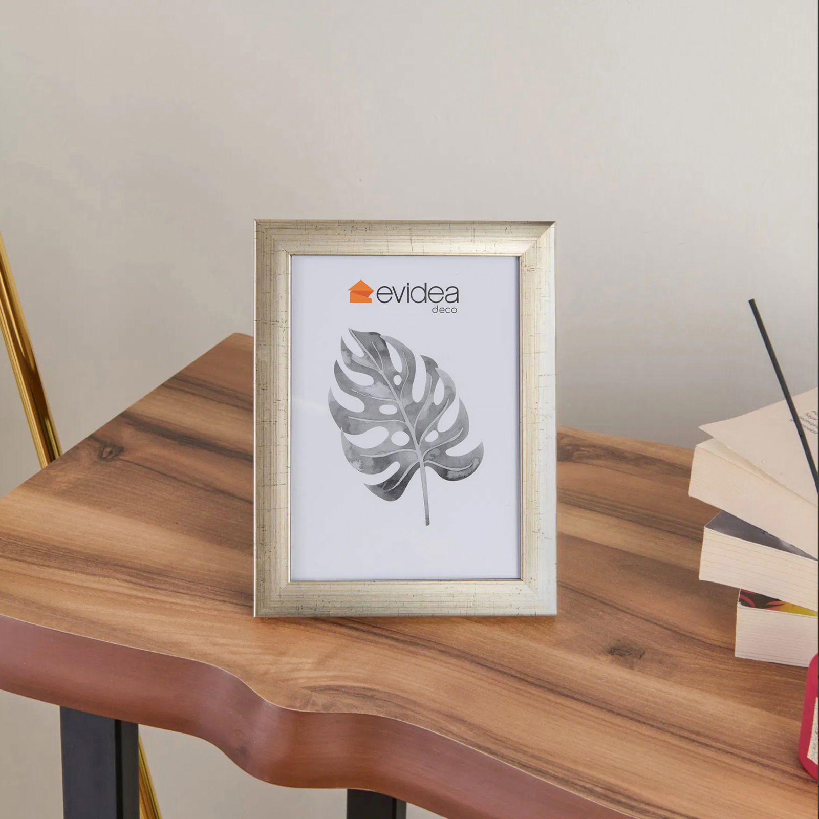 Deco Gardenia Çerçeve - Gümüş - 13x18 cm