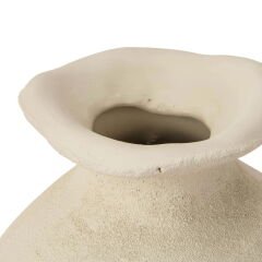 Deco Split Vazo - Krem - 27 cm