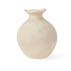 Deco Split Vazo - Krem - 27 cm