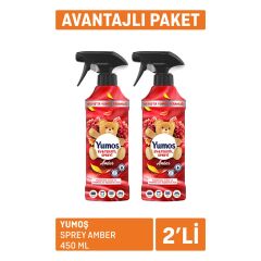 Yumoş Sprey Amber 2 x 450 Ml