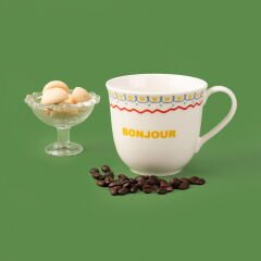Kitchen Bonjour Kupa - Renkli - 290 ml