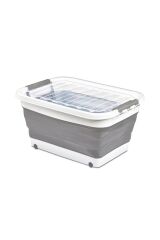 Bee Home Tekerlekli Katlanır Saklama Kabı 45 lt