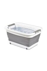 Bee Home Tekerlekli Katlanır Saklama Kabı 45 lt