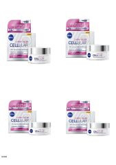 82385 NIVEA CELLULAR EXPERT FILLER YOĞUN YAŞLANMA KARŞITI GÜNDÜZ BAKIMI SPF30  4 ADET