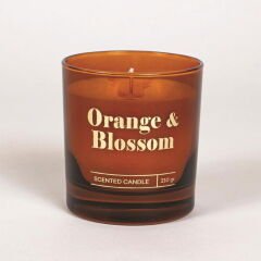 Orange Blossom Kokulu Mum - Turuncu - 200 gr