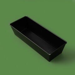 Classic Baton Kek Kalıbı - Siyah - 30x11 cm