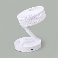 Masa Üstü Fan - Beyaz - 17 cm