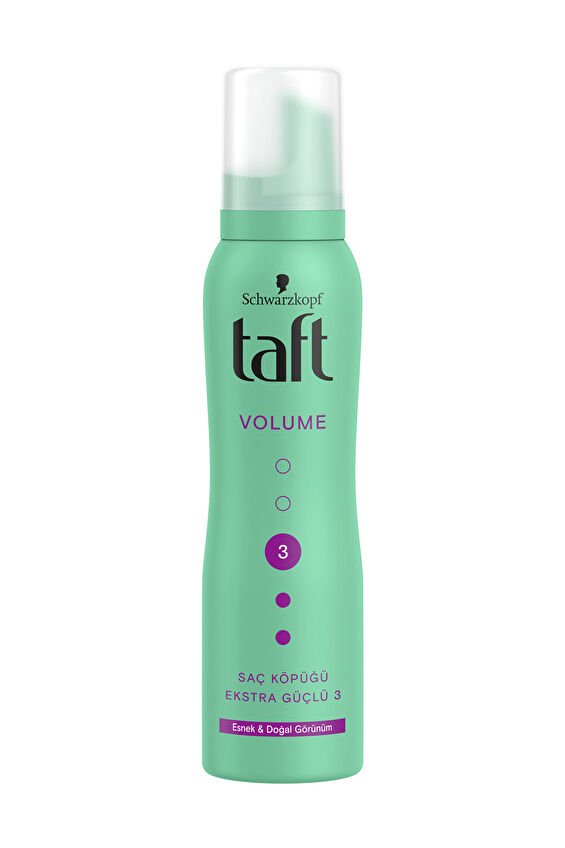 Taft Saç Köpüğü 150 Ml No 3 Extra Hacim