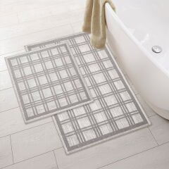 Soft Rhodes 2'li Bukle Paspas - Gri