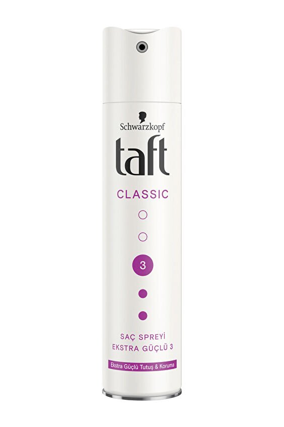 Taft Saç Spreyi 250 Ml No 3 Classic Extra Güçlü