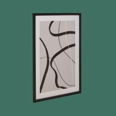 Deco Elegant Curves Tablo - 50x70 cm