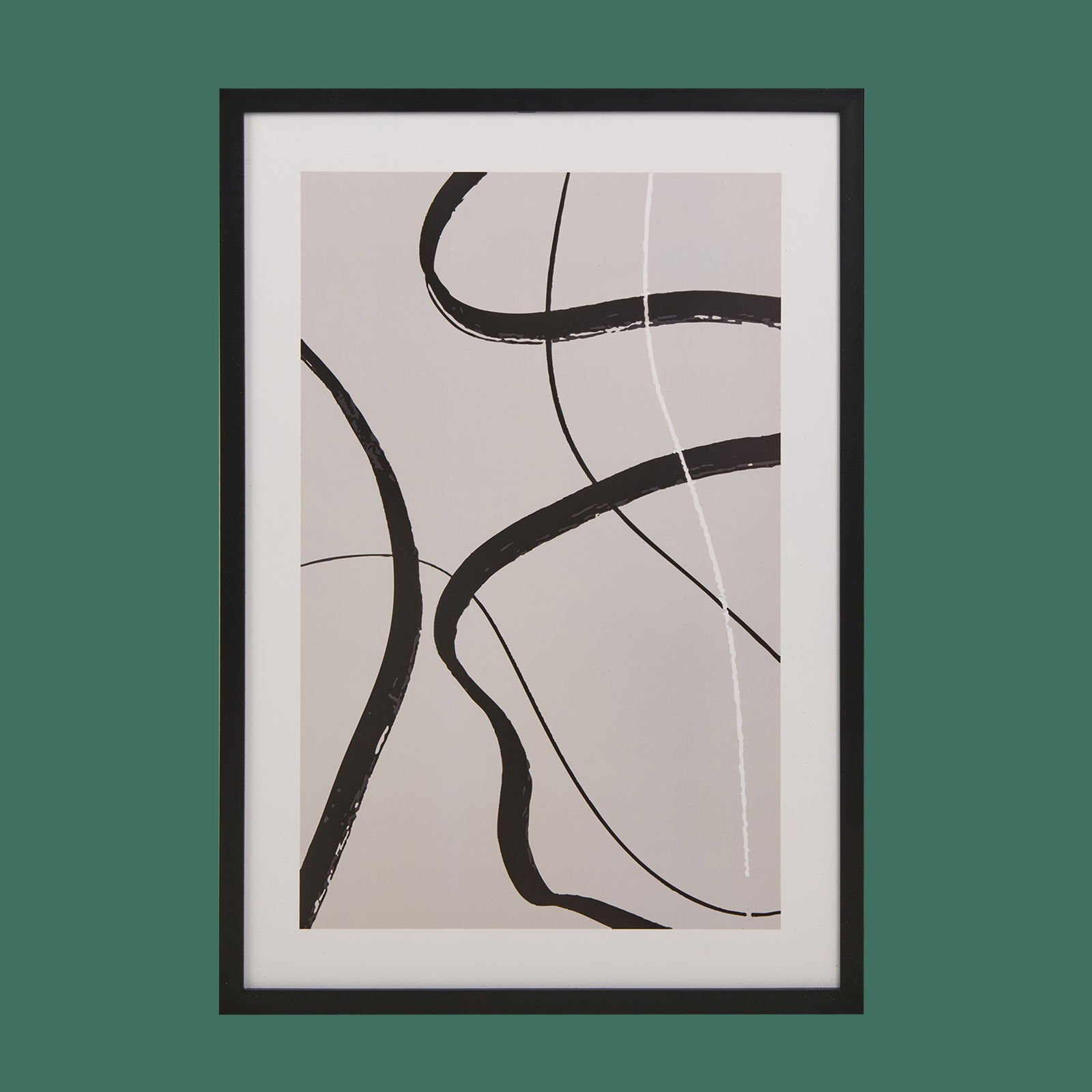 Deco Elegant Curves Tablo - 50x70 cm