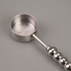 Paslanmaz Çelik Ölçü Kaşığı - Gri - 15 ml