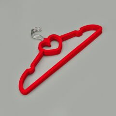 5'li Kadife Askı - Asorti - 42 cm