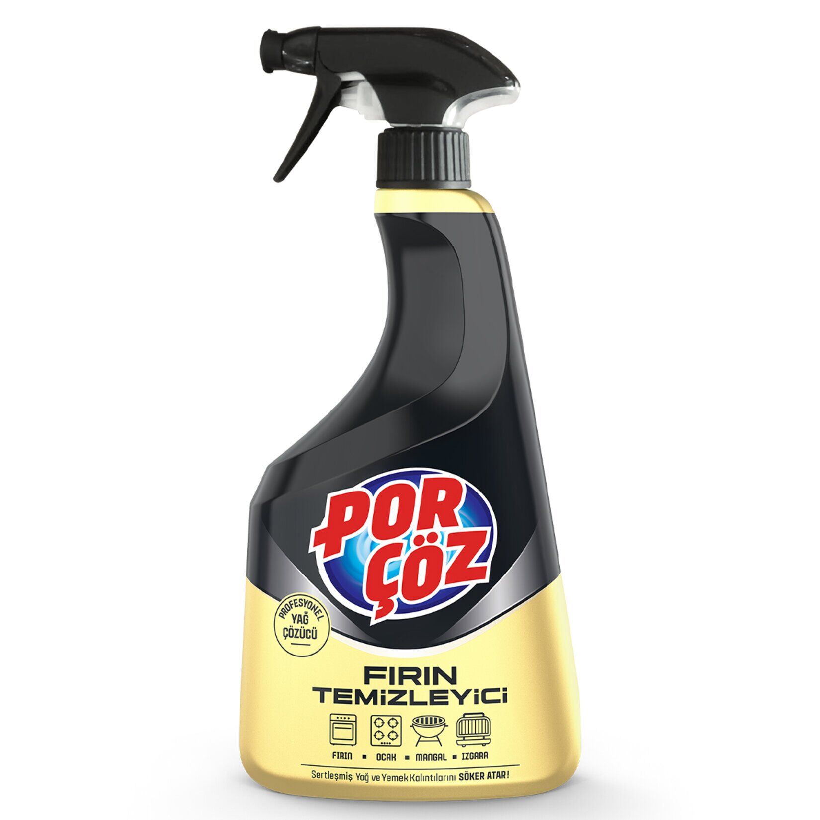Porçöz Fırın Temizleyici Sprey 750 Ml