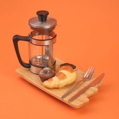 French Press - Siyah / Gri - 600 ml