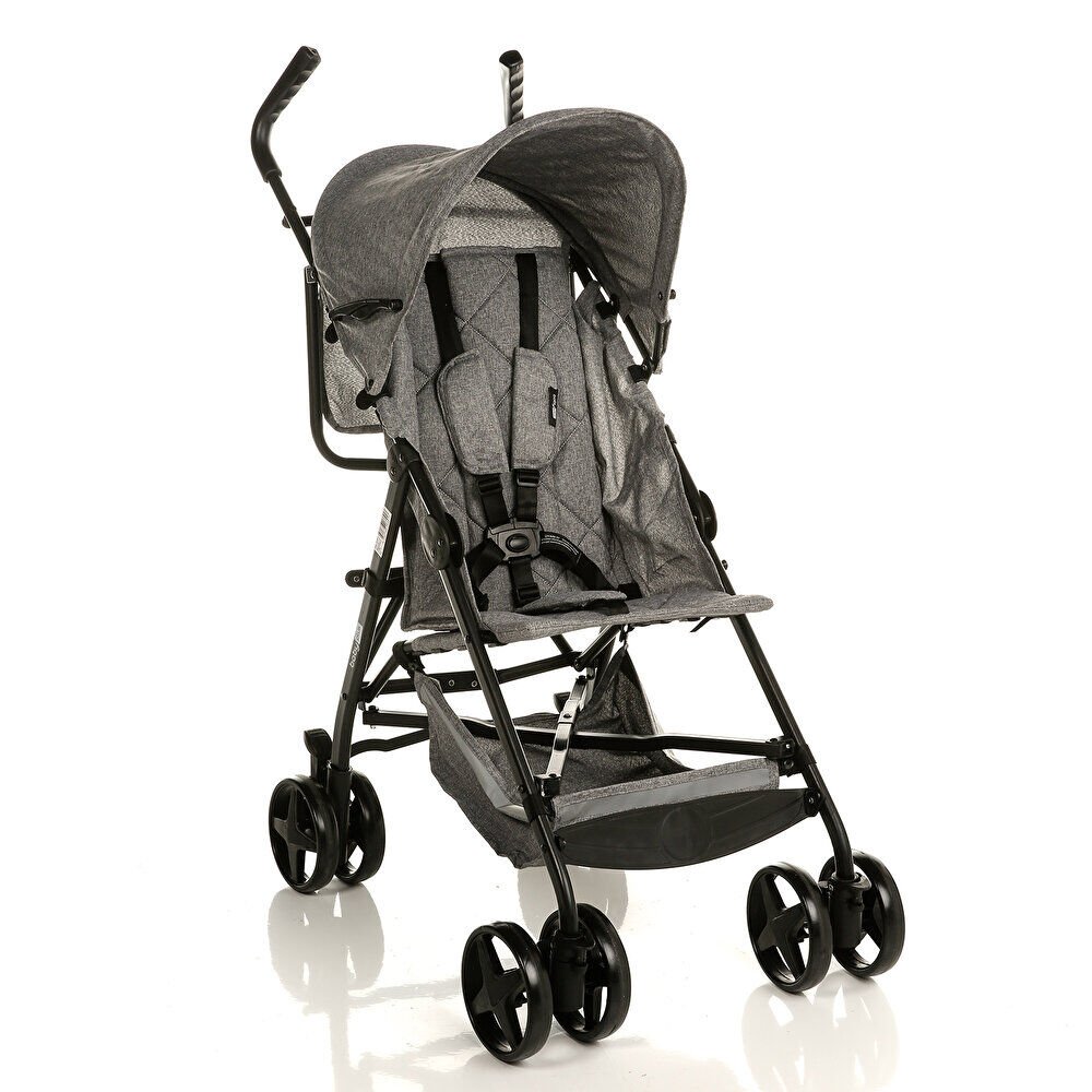 Galaxy Up Baston Bebek Arabası Otomatik Kilitli 360° Dönebilen 6-36 Ay 15 Kg Gri 1 Adet