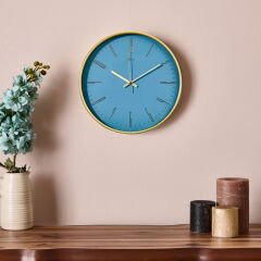 Modern Klasik Duvar Saati - Gri - 30 cm