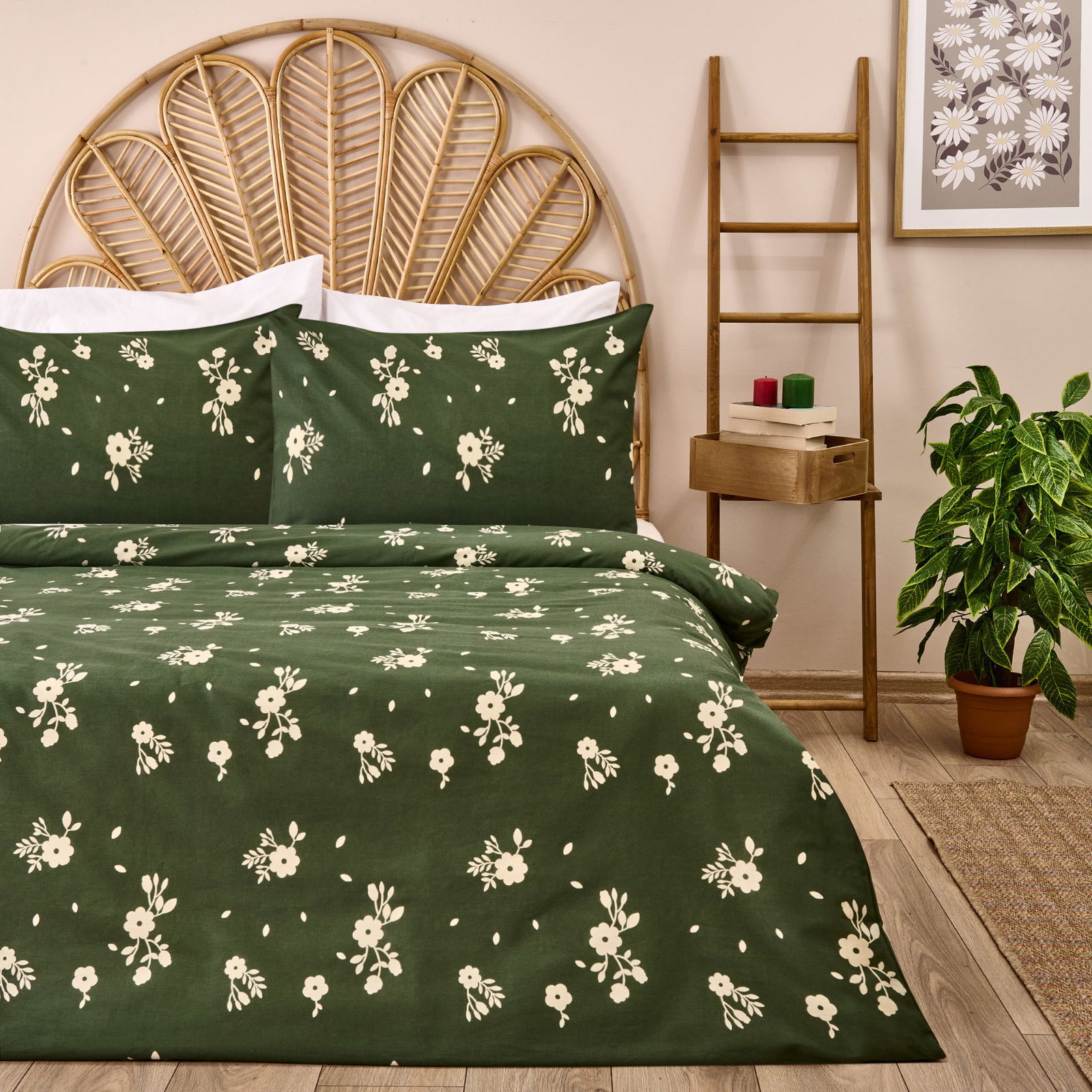 Soft Como Tek Kişilik Nevresim Takımı - Yeşil