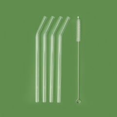 Star 4'lü Cam Pipet ve Temizleme Fırçası - Gri