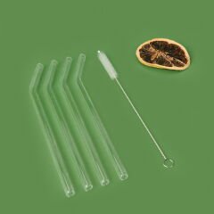 Star 4'lü Cam Pipet ve Temizleme Fırçası - Gri