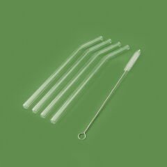 Star 4'lü Cam Pipet ve Temizleme Fırçası - Gri