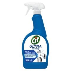 Cif Ultra Hız  Güç Kireç Sökücü Sprey Leke ve Kir Çıkarıcı Banyo 1000 Ml