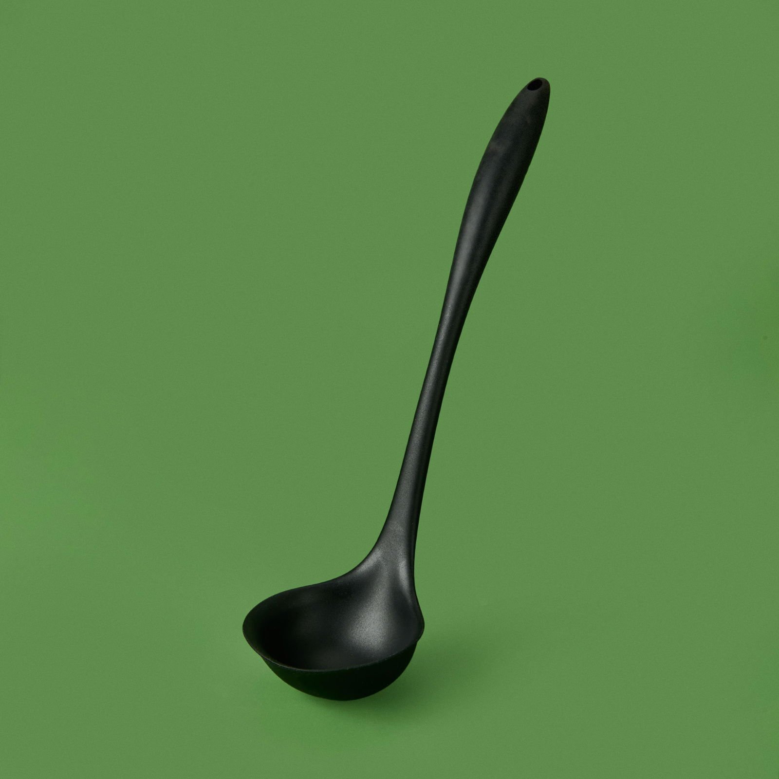 Tekli Silikon Servis Kepçesi - Siyah