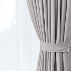 Teamo Blackout Perde - Gri - 140x270 cm