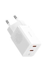 Baseus GaN5 Pro C+C 40W Şarj Cihazı-Beyaz