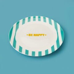 Kitchen Be Happy Tatlı Tabağı - Yeşil - 19 cm