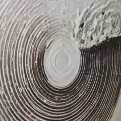 Deco Zoe Tablo - Ekru - 100x100 cm