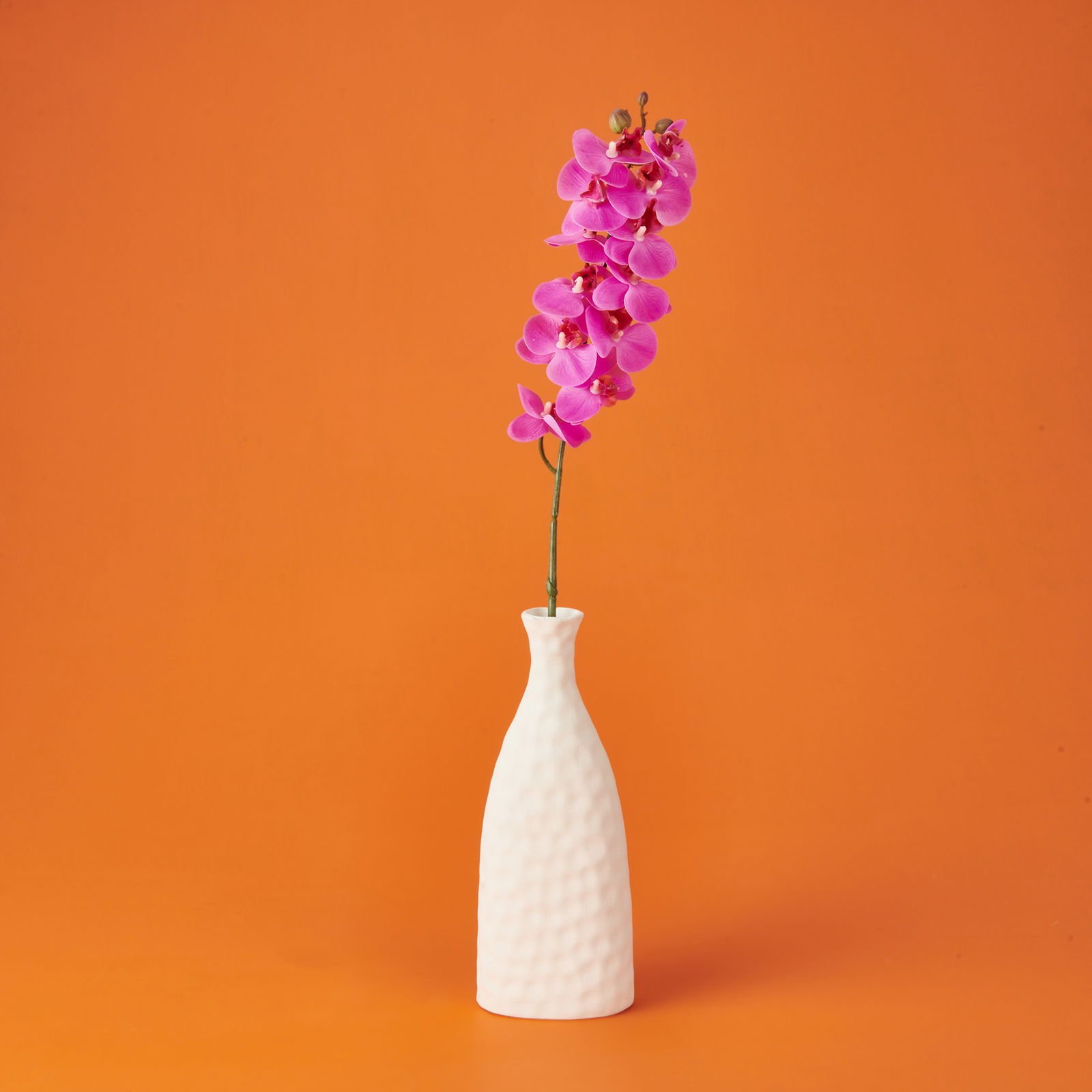 Orkide Yapay Çiçek - Pembe - 58 cm