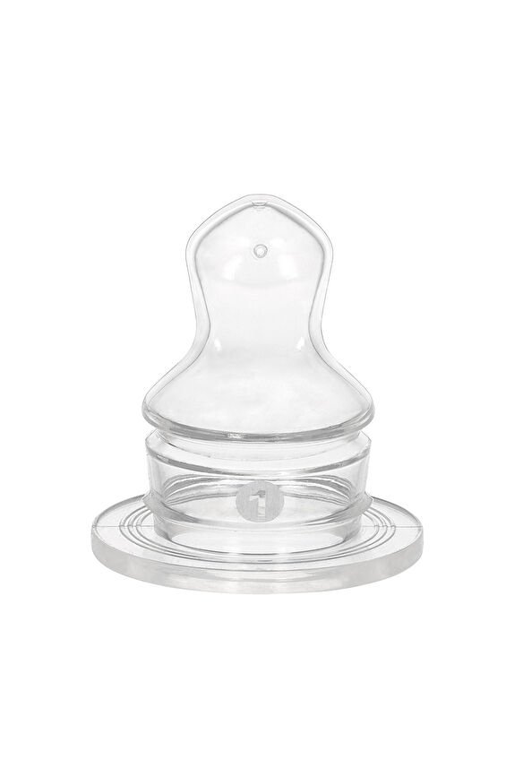 Wee Baby Silikon Damaklı Biberon Emziği No:1