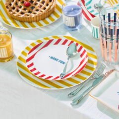 Kitchen Have Fun Tatlı Tabağı - Kırmızı - 19 cm