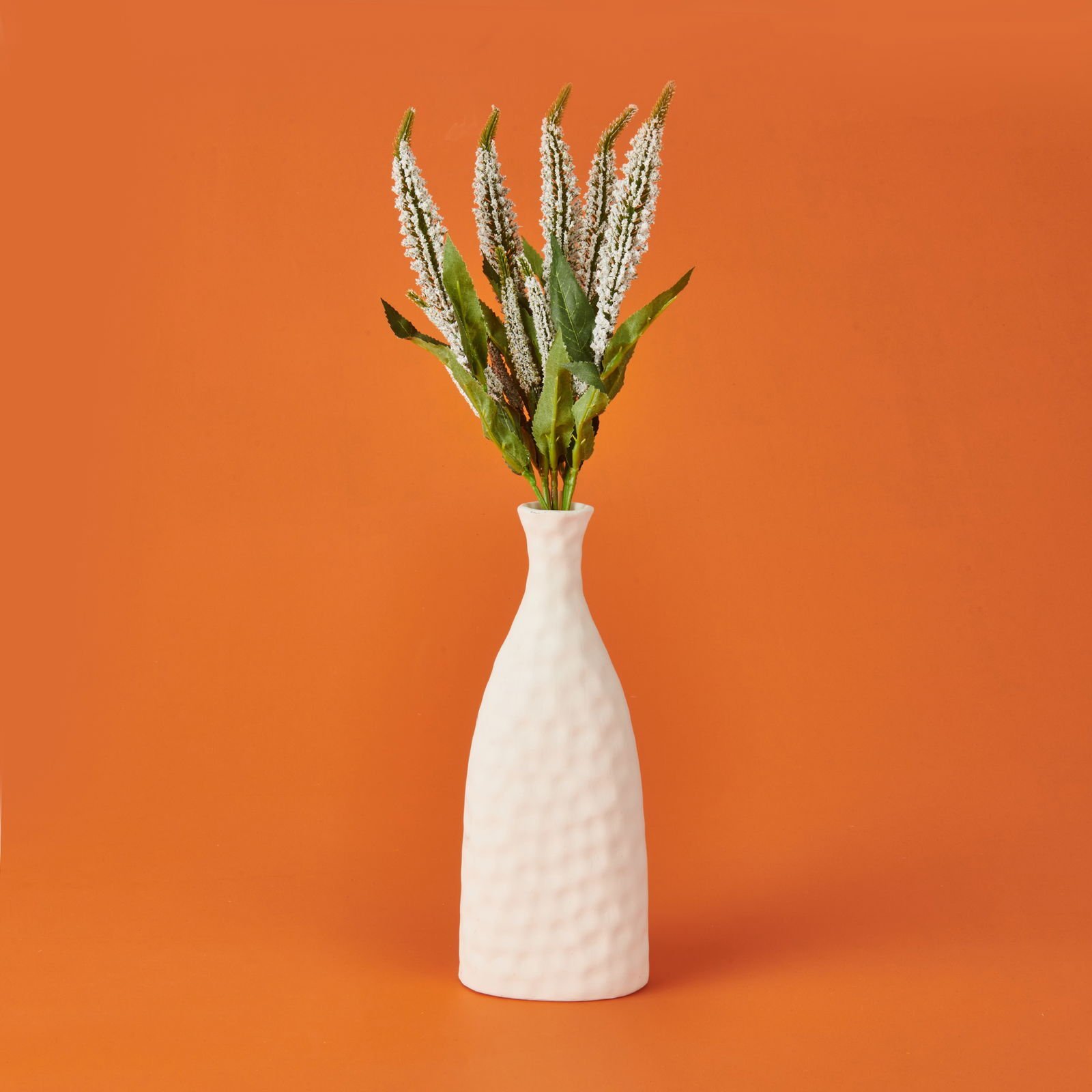 Lavanta Demeti Yapay Çiçek - Beyaz - 46 cm