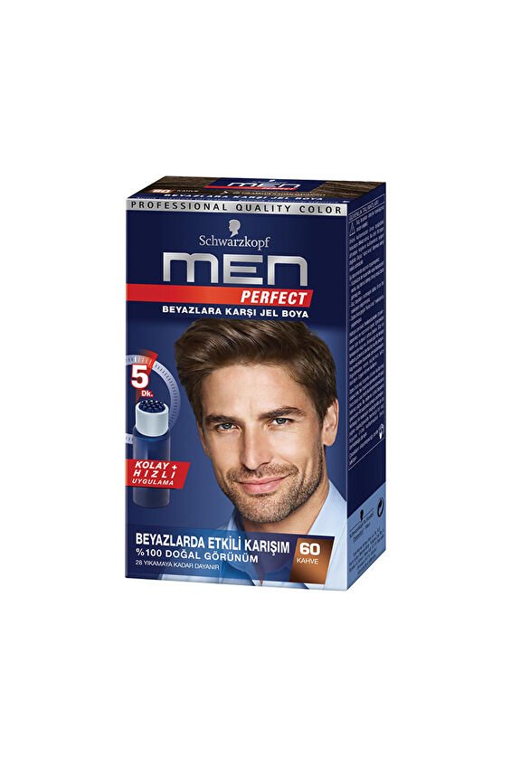 Men Perfect 60 Kahve Erkek Saç Boyası