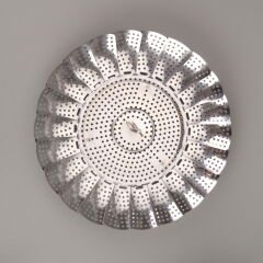 Sebze Haşlama Aparatı - Gri - 28 cm