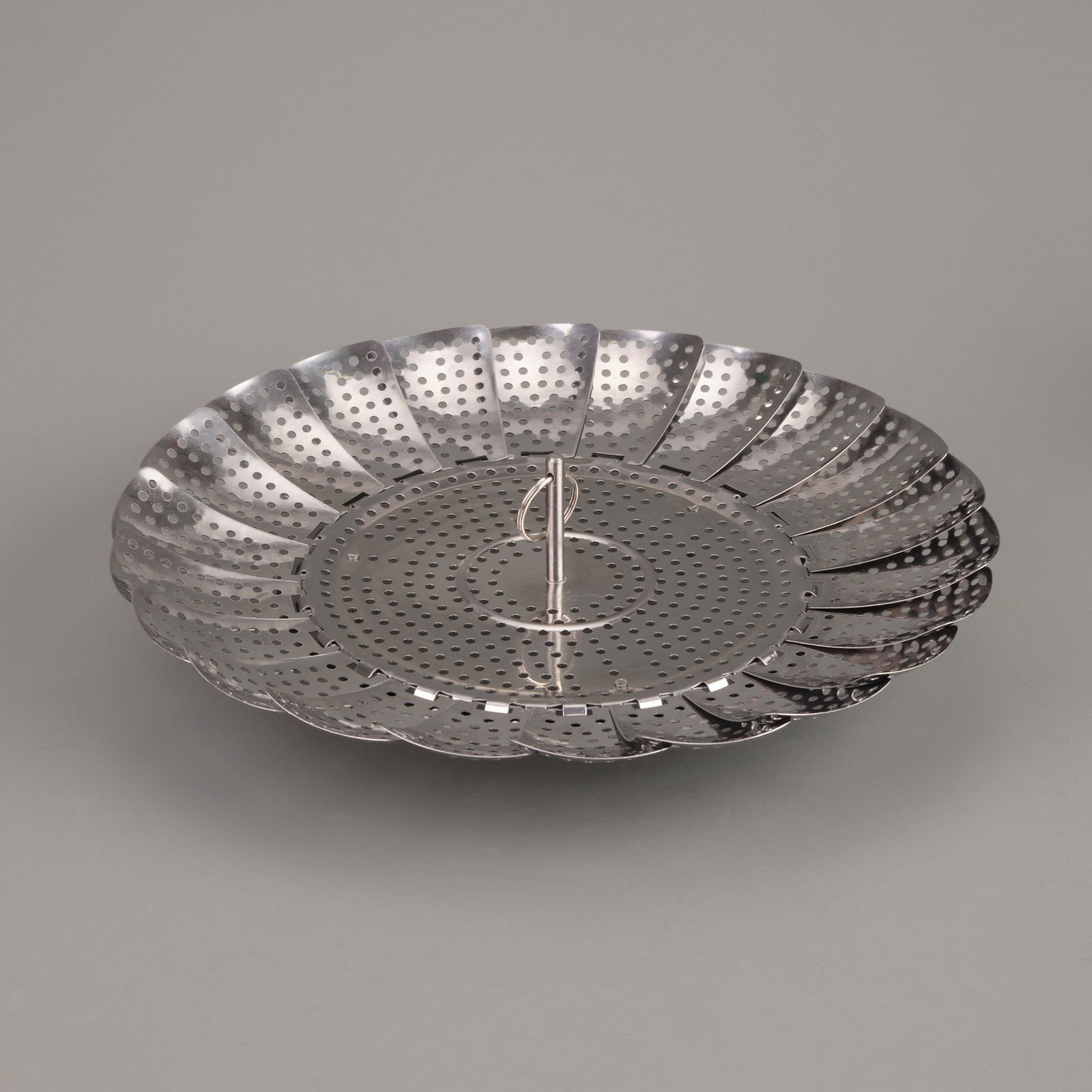 Sebze Haşlama Aparatı - Gri - 28 cm