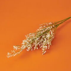 Cipso Yapay Çiçek - Beyaz - 82 cm