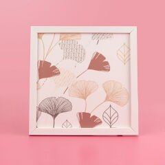 Deco Melagne Tablo - Somon - 30x30 cm