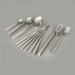 Halkiş 36 Parça Çatal Kaşık Bıçak Seti - Inox