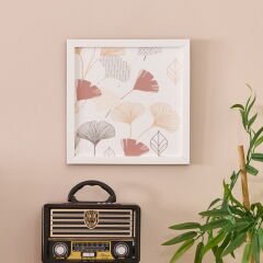 Deco Melagne Tablo - Somon - 30x30 cm