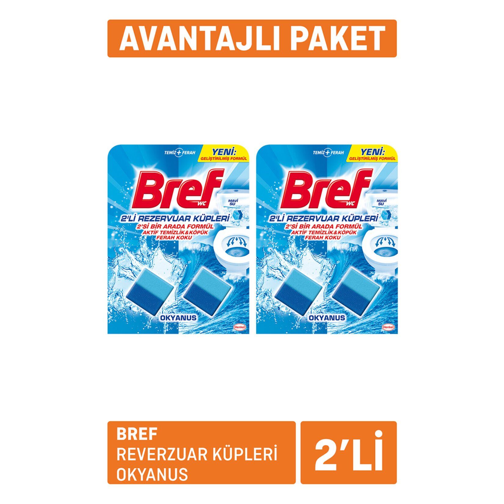 Bref Reverzuar Küpleri Okyanus 2 x 2'li