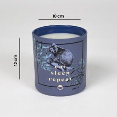 Time To Rest Amber Kokulu Mum - Mor - 200 gr