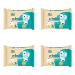 Minies Islak Tuvalet Kağıdı 60'Lı x4 Adet