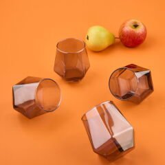 Harper 6'lı Cam Bardak - Füme - 320 ml