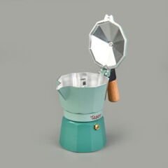 Garen 3 Fincan Moka Pot - Yeşil - 130 ml